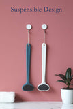VSILE Body Bath Brush,Shower Brush with Long Handle,Wet Brushing Back Scrubber for Shower Gentle Exfoliation Improve Skins Health and Beauty