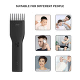 3T6B Hair Clipper, Wireless Household Electric Hair Clippers Electric Manscaping Hair Trimmer Rechargable Waterproof Wet/Dry Hair Clippers for Adult Children (Black)
