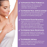 Satin Smooth Silver Tourmaline Hair Removal Wax 14oz. 14oz.