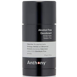 Anthony Alcohol Free Deodorant 2.5 Fl Oz, Contains Calendula, Wild Mint, Herbal and Botanical Extracts, Aluminum Free, Deodorizes and Cools Underarm Skin For All Day Protection