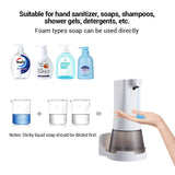 ArderLive Automatic Soap Dispenser Wall Mount,12oz Touchless Dish Liquid Hands-Free Auto Hand Soap Dispenser Waterproof USB Charging for Kitchen, Bathroom,School,Hotel