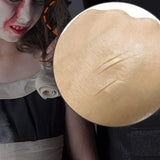 MEICOLY Makeup Skin Wax Special Effects Halloween Set Stage Fake Wound Scar,Molding Scars Wax with Spatula,Coagulated Blood Gel,02