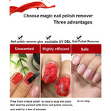 Tubran Nail Polish Remover - Remove Gel Nail Polish Within 2-3 Minutes - Quick & Easy Polish Remover - No Need for Foil, Soaking Or Wrapping, 0.51 Fl Oz