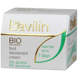 Lavilin Deodorant Foot Cream, Herbal, Odor Free Up to 7 Days, 12.5-Grams