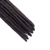 12” Dreadlock Extension For Man Handmade Synthetic Reggae Extension Twist Braiding Hairpiece For Hip-Hop Crochet Braiding Hair Heat Resistant Box Braid For Women(5strands/1pack,dark brown)