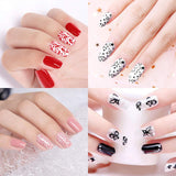 SEISSO 8 Colors Nail Stamping Gel Kit, Nail Art Stamping Polish 8ml Colorful Printing Gel Nail Varnish Soak Off Print Polish Lacquer for Nail Stickers Stamp Plate Beginner Manicurist Tools