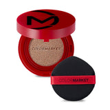 CMRED Cushion Foundation, 2Colors â SPF50+, PA++++ Skincare Healing Cushion (23 Nature Beige)