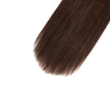 Brazilian Human Hair Clip in Hair Extensions 20inch Double Weft Straight Clip on Human Hair Dark Brown 100% Remy Hair Extension Grade 8A 8pcs/Lot 120G (20inch #2Dark Brown)