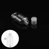INNOLIFE 240 Pack Plastic Bottles with Flip Top Cap, 2oz 60ml Small Plastic Squeeze Bottles Refillable Travel Size Bottles for Toiletries and Lotions, Small Squeeze Bottles with Labels