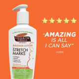 Palmer's Cocoa Butter Formula Massage Lotion for Stretch Marks and Pregnancy Skin Care, 6.5 Ounces (Pack of 3)