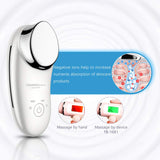 TOUCHBeauty Facial Massager Deep Cleanser with Sonic Vibration Massaging Deep Moisturizer Cleanser Device TB-1681