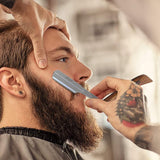 Haryali Professional Barber Straight Edge Razor For Men With Wood Handle