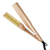 Hair Curler 2 in 1 - Ceramic Straightener and Curlers in one, Wet to Dry Hair Styler Flat Iron No Damage to Hair