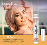 Naturelle's Luscious Lash Advanced Eyelash and Eyebrow Growth Serum with Widelash, Helps Produce Up to Three Times More Volume in 15 Days