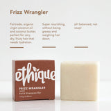 Ethique Eco-Friendly Solid Shampoo Bar for Dry or Frizzy Hair, Frizz Wrangler - Sustainable Natural Shampoo, Soap Free, pH Balanced, Vegan, Plant Based, 100% Compostable & Zero Waste, 3.88oz