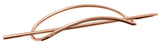 L. Erickson Oblong Metal Slide - Rose Gold