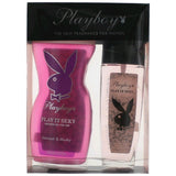 Playboy Play It Sexy By Playboy Shower Gel 8.4 Oz & Body Fragrance Spray 2.5 Oz