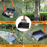 HITKYC Dog Pooper Scooper, Extra Large Long Handle Pooper Scooper