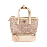 Adira Travel Makeup Case (Blush Lace)