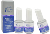 Ibd LED/UV No Cleanse Top Coat Eliminates Buffing Mirror Glass Finish.- Size 0.5 Fl.oz / 14ml (Pack of 3)