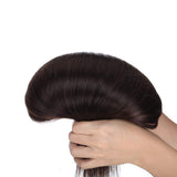 Double Weft 100% Remy Human Hair Clip in Extensions #2 Dark Brown 10''-22'' Grade 7A Quality Full Head Thick Thickened Long Short Straight 8pcs 18clips for Women Fashion 12" / 12 inch 110g