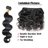 10A Peruvian Virgin Hair Body Wave 1 Bundle 24 inch 100% Unprocessed Virgin Human Hair Bundles Weave