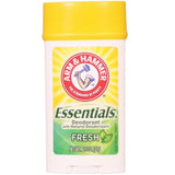 ARM & HAMMER Essentials Natural Deodorant, Fresh 2.5 oz (Pack of 3)