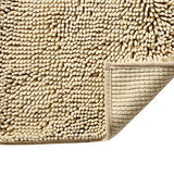 Bath Mat Super Soft Bath Rug for Bathrooms Microfiber Chenille Plush Rugs for Powder Room