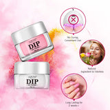 Nail Dip Powder Starter Kit 4 Red GlitterColors(1oz.),Acrylic Dip Powders System for French Nail (Comes with Bond,Base,Activator,Top,Brush Saver,4 Powder Jars + Some Manicure Tools)
