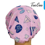Shower Cap, TooCoo Double Waterproof Layers Women Bath Shower Hat, Fashionable EVA Bathing Shower Caps ([4Pack])