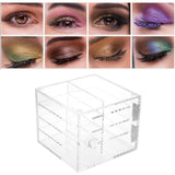8 Layer False Eyelash Extension Display Box, Acrylic Eyelash Storage Case Eyelash Extension Graft Tool Eyelash Adhesive Pallet Holder False Eyelash Organizer Tool