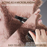 Beard Pencil Filler For Men,4 Tip Beard Filler Pen Kit Beard Pen & Beard Brush Male Must