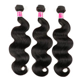 Brazilian Virgin Hair Body Wave 3 Bundles Deals (14 14 14,300g) 8A Unprocessed Human Hair Bundles Weave Wet And Wavy Hair Extensions