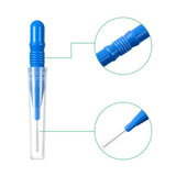 250 Pcs Interdental Brush Teeth Soft Dental Picks Tooth Floss Interdental Brush Refill Dental Flosser Toothpick Cleaners Tooth Cleaning Tool