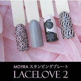 MOYRA Stamping plate 31"LACE LOVE 2" Nail Stamping plate