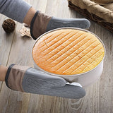 Hiware 7 Inch Springform Pan - Non-stick Cheesecake Pan with Cleaning Cloth