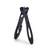 Wide Jaw Nail Clippers - TOP TENG Ultra Sharp Wide Opening Nail Cutter for Fingernails & Thick Toenails (Large, Black)