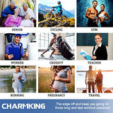 CHARMKING Compression Socks for Women & Men Circulation 15-20 mmHg