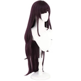 CSGZJYH Dangan Ronpa Tsumiki Mikan Long Wig Cosplay Costume Danganronpa Women Heat Resistant Synthetic Hair Halloween Party Wigs