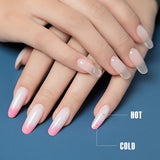 Mobray Poly Nail Gel Kit, Enhancement Builder Temperature Color Changing Extension gel set 615ml with Nail Art Tool Easy DIY at Home All-in-One Starter Professional Kit (Kit 1)