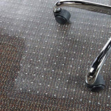 OFM ESS Collection Chair Mat with Lip for Carpet, 36" x 48", Clear