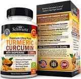 Turmeric Curcumin with BioPerine 1500mg - Natural Joint & Healthy Inflammatory