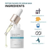 UNILIPO Peptide Eye Serum Moisturizes and Improves Puffiness. Caffeine Eye Serum Looks Like the Skin Around the Eyes is Shiny and Increases Skin Elasticity, 0.5oz / 15ml