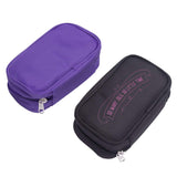 2 Pack Essential Oils Pouch Bag Holds 10 Bottles Fit Size 5ML, 10ML, 15ML Multiple Colors Perfect For Travel Fits Purse Smaller Size