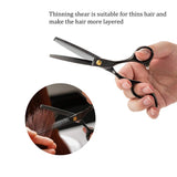 Eage Professional Hair Cutting Scissors Set, 10Pcs Haircut Scissors Thinning Shears, Multi-Use Haircut Kit Hairdressing Scissors Hair Cutting Shears for Barber Salon Home Hair Shears for Men Women