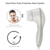 TOUCHBeauty Sonic & Rotary Facial Cleansing Brush Advanced Sonic Face Brush Complete Facial Exfoliating Brush Spa System for Gentle Cleansing and Deep Scrubbing (TB-1582)