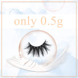 3D Mink Lashes, Dramatic 20-25mm Mink Eyelashes 5 styles Wispy Full Strips Mink Eyelashes Multipack Fluffy Handmade False Eyelashes from Wennalife, MIDNIGHT