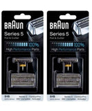 Braun Series 5 Combi 51s Foil And Cutter Replacement (Formerly 8000 360 Complete Or Activator), Super Size Value Package 2- Replacements by Braun