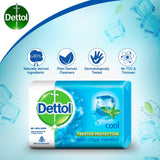 Dettol Cool Soap, 125g (Pack of 4)