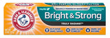 ARM & HAMMER Bright & Strong Truly Radiant Toothpaste, Crisp Mint 4.3 oz (Pack of 6)
